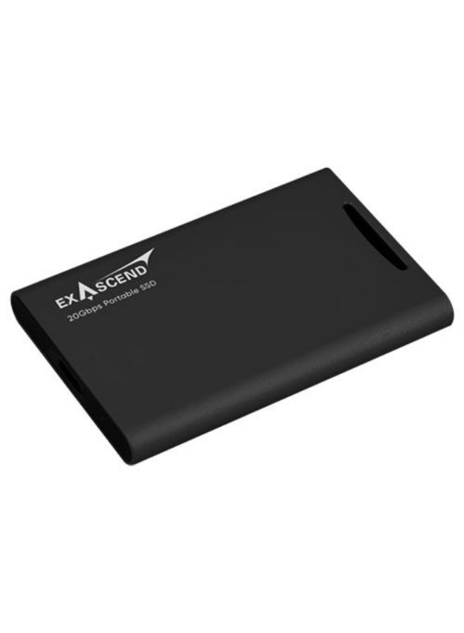 Exascend 1TB Element USB 3.2 Gen 2x2 Portable SSD (Black) - Image 1